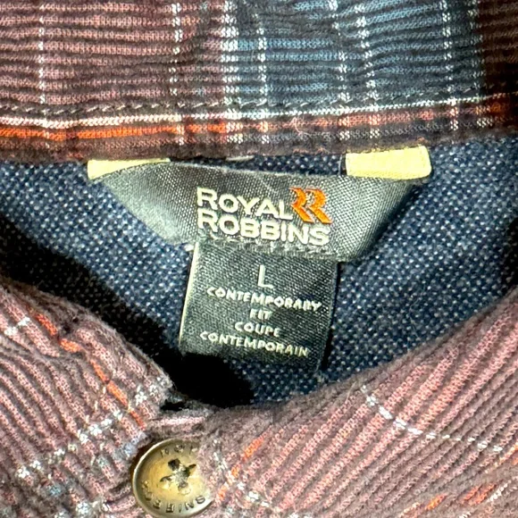 Royal Robbin’s Corduroy Flannel - Picture 2 of 5